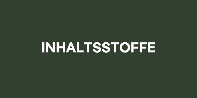 Inhaltsstoffe