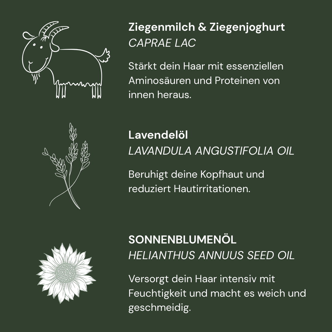 The Glowy One - Haarmaske