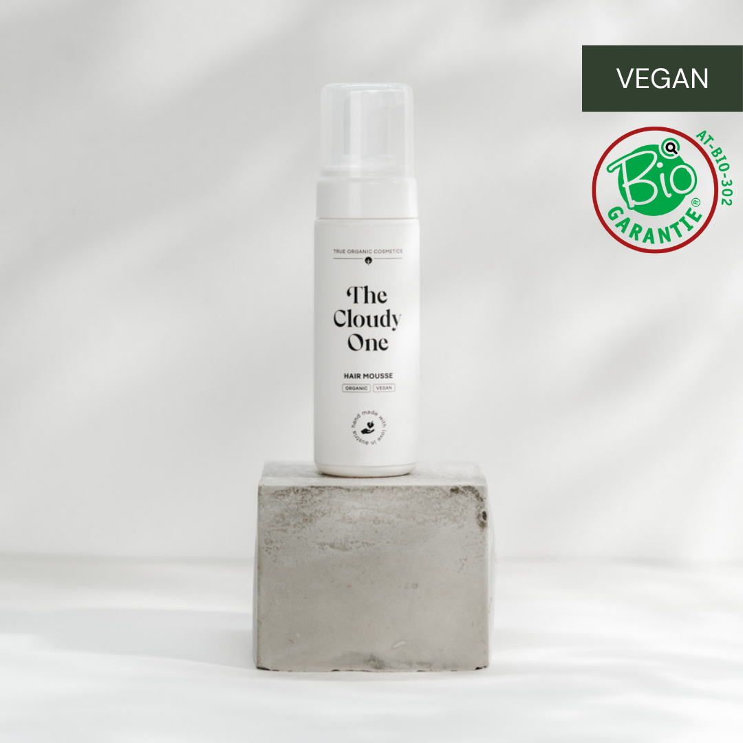 Hair Mousse, The Cloudy One by True Organic Cosmetics