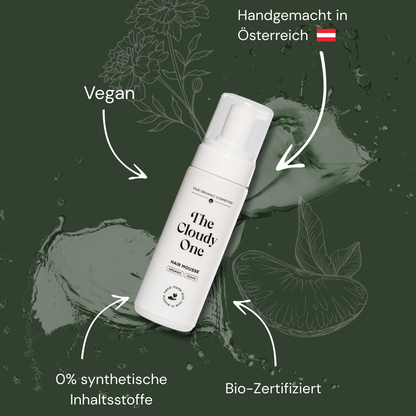 The Cloudy One hair mousse USPs